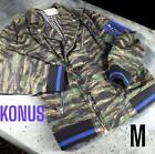 [Japan Used Fashion] Rare Konus Connors Camouflage Pattern Riders Jacket Bag Emb