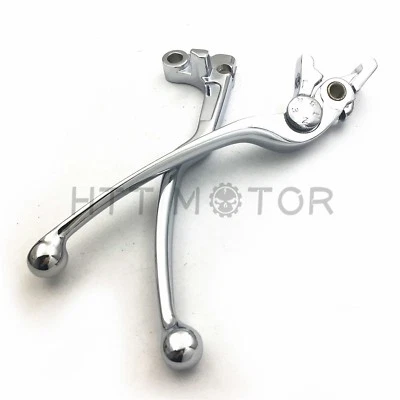 Alavanca de embreagem de freio cromada para Yamaha YZF R1 1999-2003 R6 1999-2004 FZ1 2001-2005 - Imagem 1 de 4