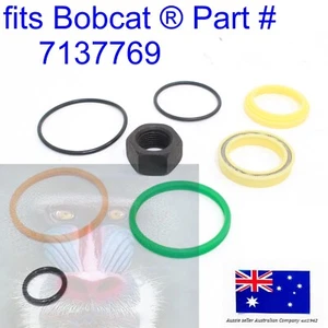 fits Bobcat Lift Arm Cylinder Ram Seal Kit 7137769 741 742 743 751 753 974 975 - Bild 1 von 9