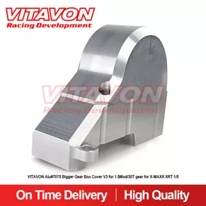 VITAVON CNC Bigger Gear Box Cover For 1.5Mod/30T Gear For XRT X-MAXX 1/5 5Colors - Picture 1 of 16