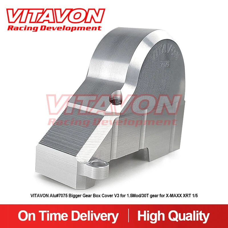 Vitavon CNC Bigger Gear Box Cover For 1.5Mod/30T Gear For XRT X-MAXX 1/5 5Colors - Image 1 of 4
