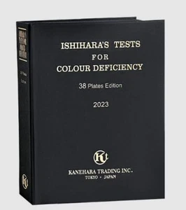 ISHIHARA Excellence Test Chart Book for Color Deficiency 38 Plates (Multicolor) - Picture 1 of 7
