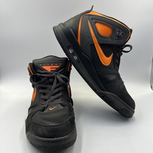 all black nike flights