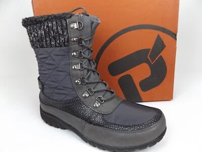 ¡NUEVO! Botines de invierno Propet Delaney Frost para mujer talla 6,5 AMPLIOS D grises 21577 Foto 1 de 4