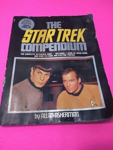 The Star Trek Compendium 1989 by Allan Asherman vtg spock - Picture 1 of 12
