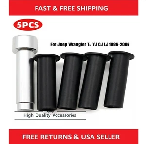 Door Hinge Pin Liners Bushings Tool Kit For Jeep Wrangler TJ YJ CJ LJ 1986-2006 - Picture 1 of 11