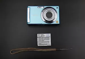 Panasonic Lumix DMC-FS3 8MP Digital Camera Blue TESTED Good Condition - Imagen 1 de 14
