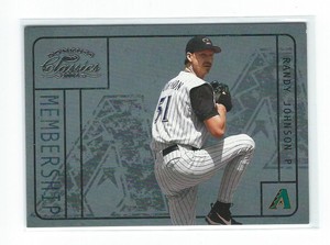 2004 Donruss Classics Membership #22 Randy Johnson D-Backs /2499