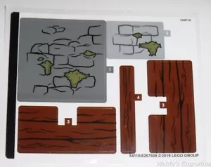 Lego Harry Potter Sticker Sheet from Prisoner of Azkaban set 75947 - Picture 1 of 1