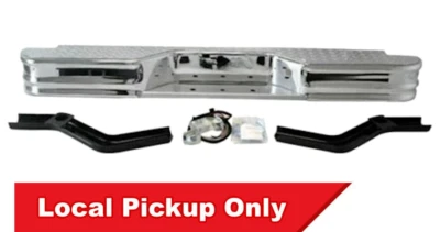 New Rear Chrome Step Bumper Assembly For 1989-1995 Toyota Pickup DLX TO1103111 - Image 1 of 3