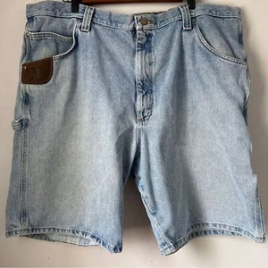 Wrangler blaue Jeansshorts lässiger Style mit Mängeln - Bild 1 von 10