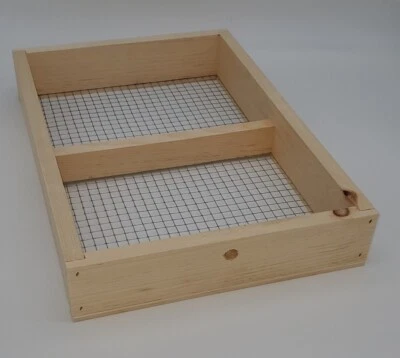 MIDNIGHT BEE SUPPLY Candy Board Frame for 8 Frame Pine Langstroth Bee Hive