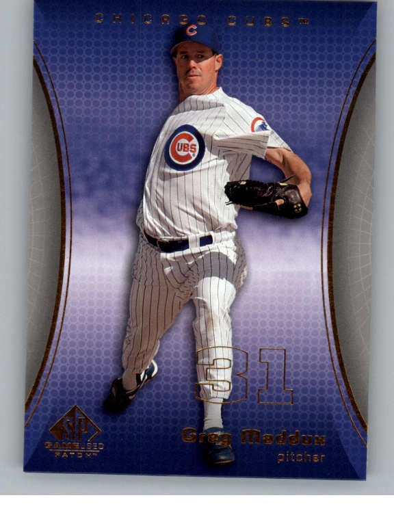 2004 SP Game Used Patch #131 Greg Maddux (ref 134723) - Image 1 of 2