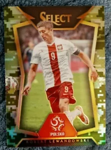 ROBERT LEWANDOWSKI #108/249 2015-16 PANINI SELECT CAMO PRIZM COME NUOVO RC - Foto 1 di 2