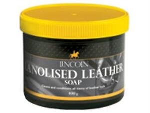 Lincoln Lanolised Leather Saddle Soap 400g