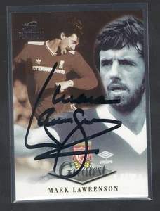 FUTERA 1999 - MARK LAWRENSEN - LIVERPOOL - HAND SIGNED GREATEST CARD - Picture 1 of 2