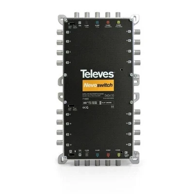 Televes Multischalter 5in16 Guss- NEVO 714405 MS516NCQ (8424450172889) - Bild 1 von 2