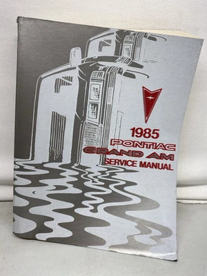 1985 General Motors GM Pontiac Grand Am Service Repair Shop Manual, Original - Image 1 of 4