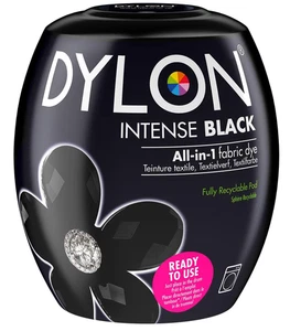 350g Dylon Waschmaschine All-in-One Stofffärbe Pod gebrauchsfertig intensiv schwarz - Bild 1 von 12