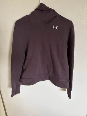 Youth Under Armour Hoodie Size Youth Large Plum Color (Not Bright) - Image 1 of 4