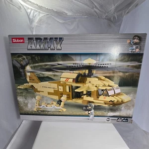 Sluban Army Helicopter M38-B0509 439 Pcs New in Box - Picture 1 of 5