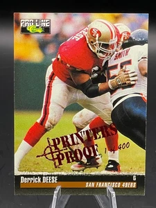 Classic Pro Line 1995 (prueba de impresoras 1 de 400) - Derrick Deese - 49ers - Imagen 1 de 6