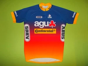 Camisa de ciclismo AGU CONTINENTAL (XXXL) (3XL) ¡PERFECTA!!! Bicicleta Nalini Vintage - Imagen 1 de 10