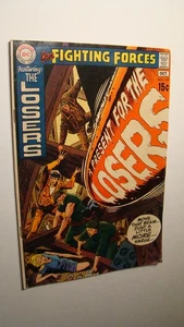 OUR FIGHTING FORCES 127 JOE KUBERT ART 1972 LOSERS CAPT STORM SARGE GUNNER - Picture 1 of 1