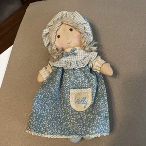 The Original Holly Hobbie Knickerbocker 1970's , 9 inch. - Picture 1 of 11