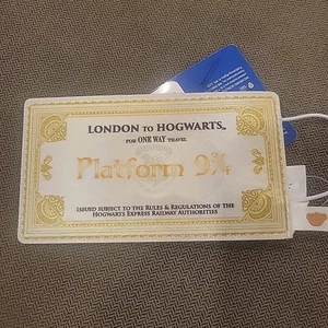 Build A Bear Accessory - Harry Potter Platform 9¾ Ticket Wristie - New - Picture 1 of 2
