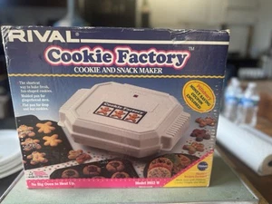 Vintage Rival Cookie Factory Maker Model 9952W – New in Box, Rare Find! - Picture 1 of 5