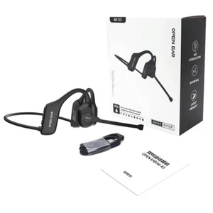 Bluetooth 5.3 Bone Conduction Headset Open Ear Headphones Waterproof with Mic - Picture 1 of 19