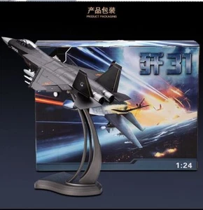 1:24 56CM China J-31 Gyrfalcon Fighter Airplane Diecast Military Aircraft Model - Picture 1 of 18