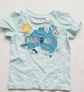Peek T-Shirt Baby Kleinkind Mädchen 12-18 Grafik Australien Protect Our Sea Life Neu - Bild 1 von 2