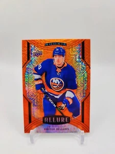 2020-21 Upper Deck Allure Orange Slice #122 Kieffer Bellows SP NY Islanders RC - Picture 1 of 2