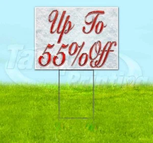 UP TO 55% OFF Yard Sign Corrugated Plastic Bandit Lawn Decoration USA - Picture 1 of 4