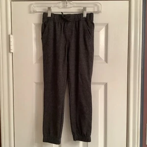 Janie & Jack Jogger Pants Boys Size 5 Black Stretch Pockets - Picture 1 of 6