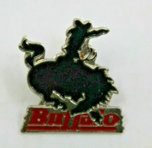 Buffalo Animal Multi Colored Collectible Pin Pinback Travel Souvenir Vintage - Picture 1 of 12