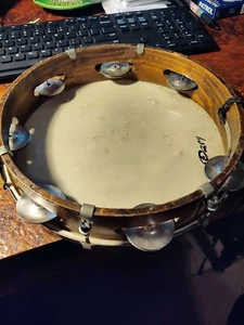 Vintage Tambourine JAPAN. NICE. 10 INCH - Picture 1 of 5
