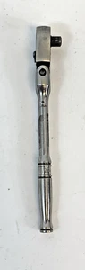 Snap On TM831 Chrome 1/4" Drive Flex Head Ratchet USA - Bild 1 von 6
