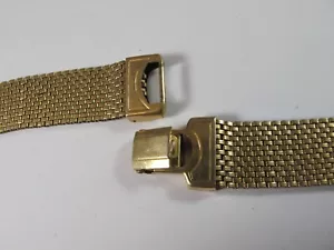 FAGILES HERREN VINTAGE GOLDFILLED UHRENARMBAND 16MM GOLDFILLED SCHÖNHEIT - Bild 1 von 12