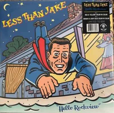 Less Than Jake Hello Rockview 2LP Pink/Yellow/Red/Blue Vinyl NEVER PLAYED - Image 1 of 4