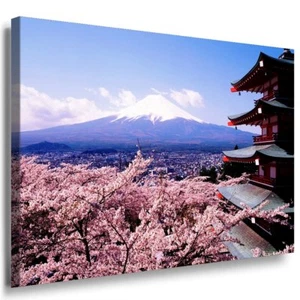 Japan Leinwandbild AK Art Bilder Mehrfarbig Wandbild Kunstdruck Wamddeko TOP XXL - Bild 1 von 2