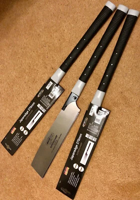 # 3 Stück Japansäge Kataba 27cm Superscharf Säge Feinsäge Handsäge Japan Zugsäge - Bild 1 von 4