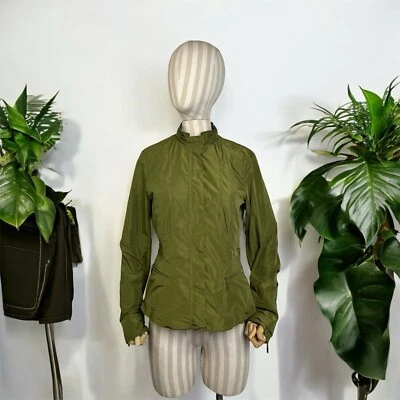 Max Mara Weekend Women’s Green Lightweight Jacket Size S EU 38 Casual Outdoor - Image 1 of 4