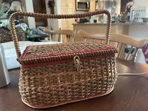 Made In West Germany for Macy Associates Sewing Basket Box RARE - Picture 1 of 11