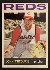 2013 Topps Heritage 50th Anniversary 1964 Buyback #275 John Tsitouris Cincinnati
