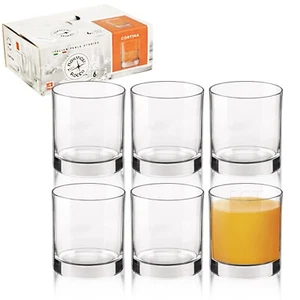 195ml Bormioli Rocco Cortina Small Tumblers Elegant Bar Glasses Set of 6 - Picture 1 of 1