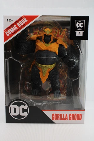 W1 McFarlane Toys DC Direct Action Figure Megafig Gorilla Grodd Page Punchers Cover