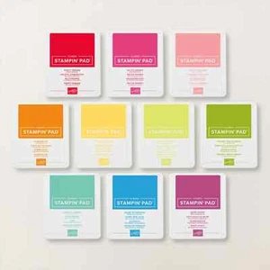 Stampin' Up! CLASSICO CUSCINETTO INCHIOSTRO - ""BRILLANTE"" **SCEGLI IL COLORE** NUOVO SIGILLATO! - Foto 1 di 21
